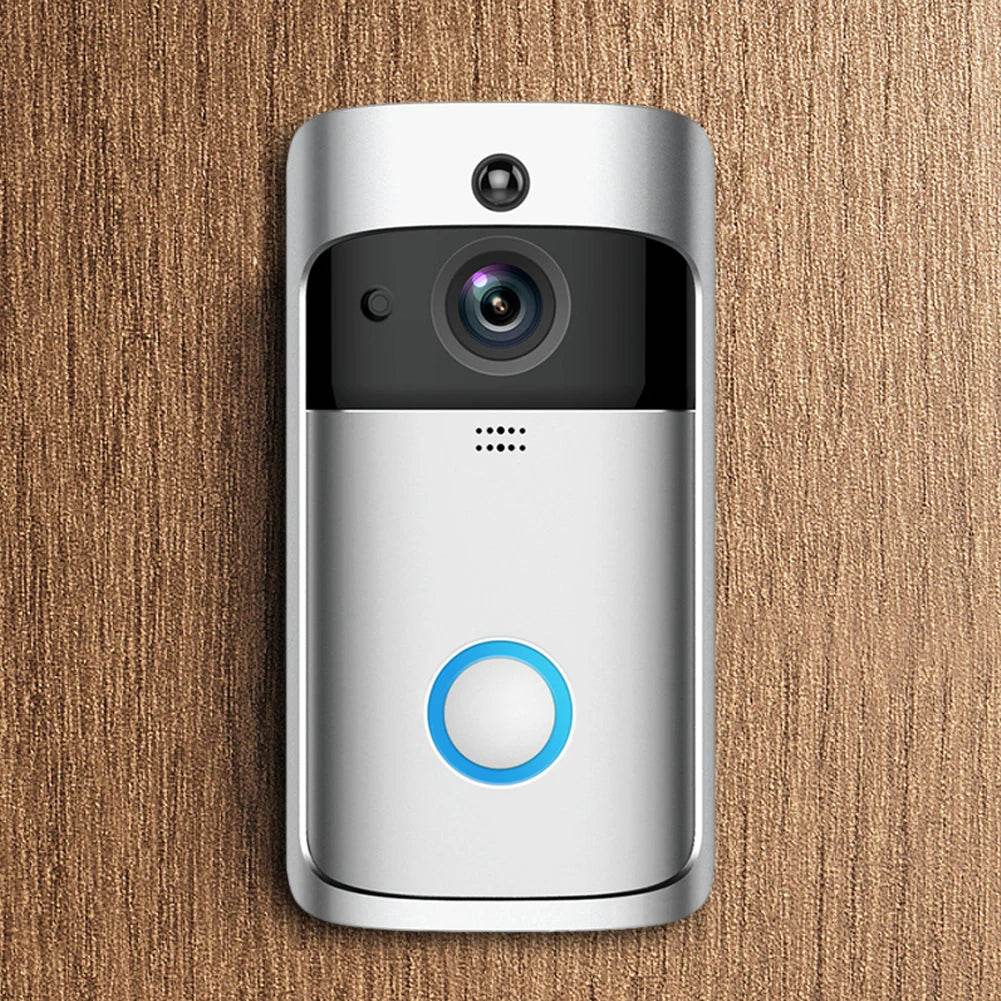 WiFi Video Doorbell 2 Way Audio Security Home Door Bell 720P Night Vision with Noise Cancelling Microphone Smart Human Detection - Estalios