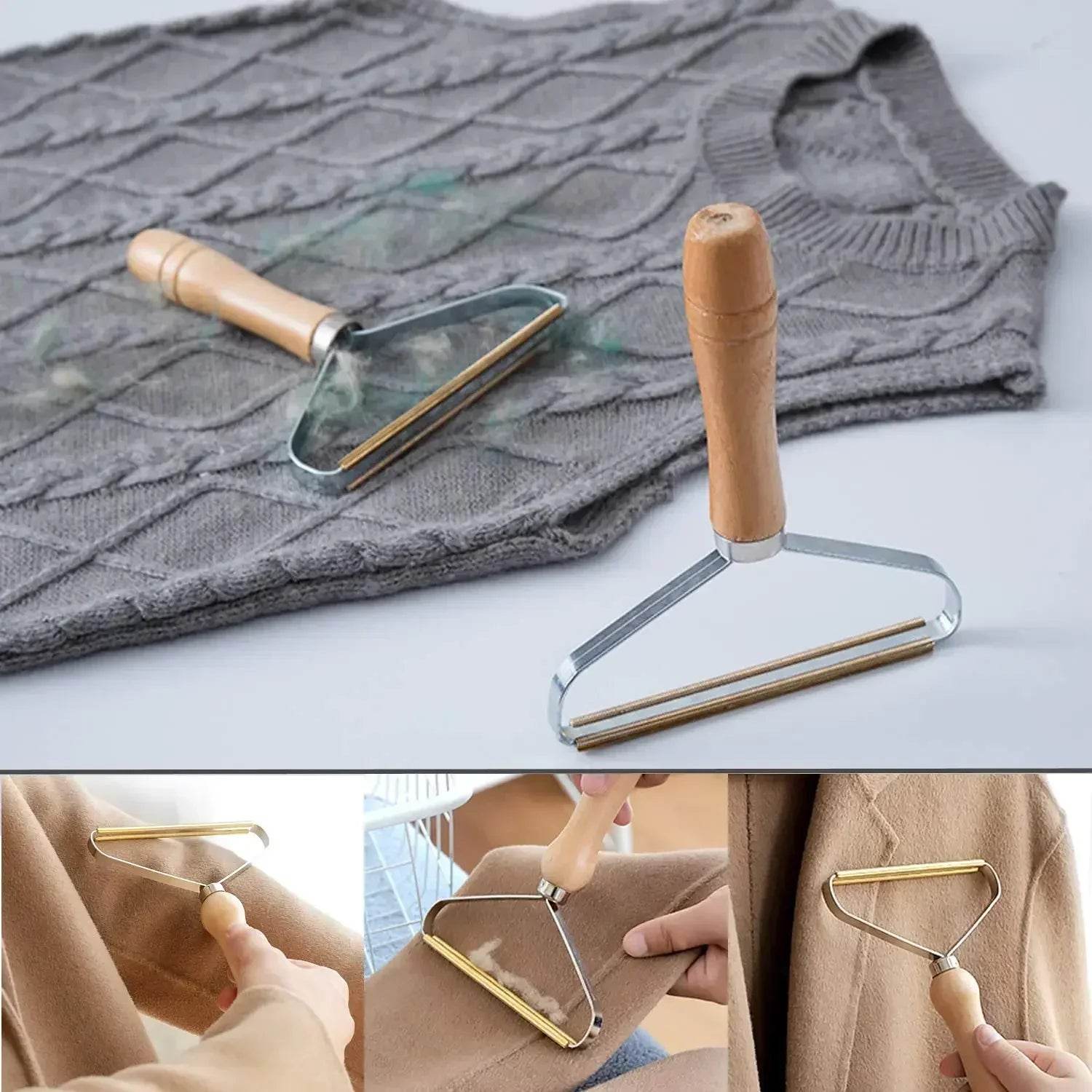 New Portable Pet Hair Remover Brush Manual Lint Roller - Estalios