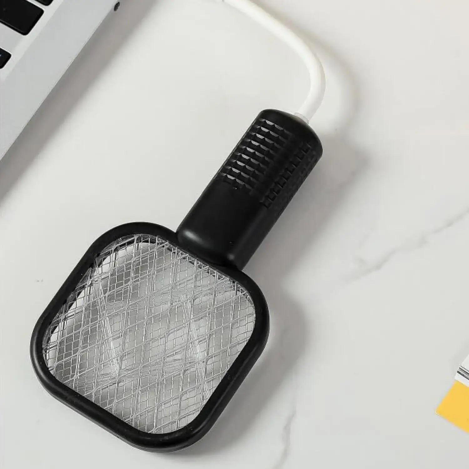 Compact USB Electric Mosquito Swatter with 5-Layer Security Net for Home and Camping