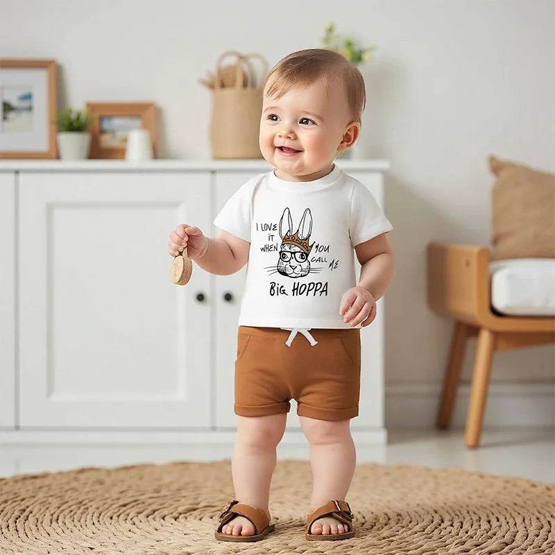 3Pcs Baby Girl Easter Outfits Long Sleeve Chick Embroidery Dress Leggings Set Infant Clothing Spring Costume - Estalios