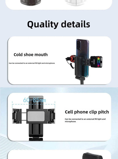 Super Mini Selfie Stick Bluetooth Remote Phone Holder Aid - Estalios