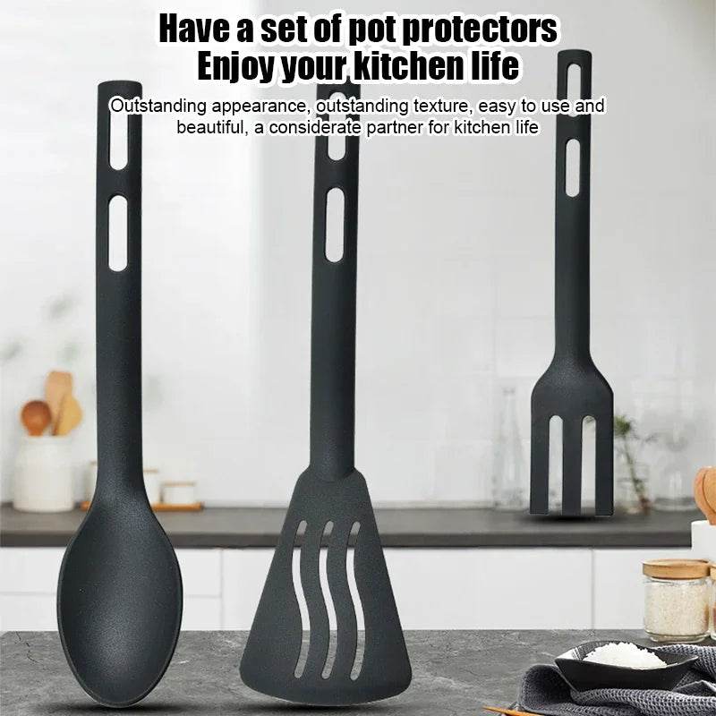 1/3PCS Nylon Kitchen Utensils Set for Safe Cooking Tools - Estalios