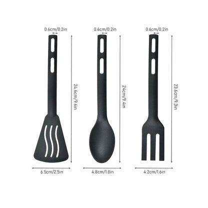3PCS Nylon Kitchenware Set for Kids - Portable Cooking Tools - Estalios
