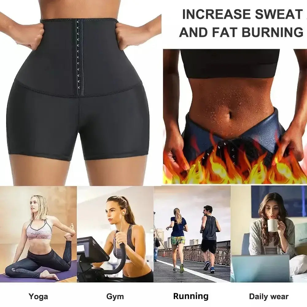 Premium Sauna Effect Slimming Body Shaper Leggings for Fitness Enthusiasts