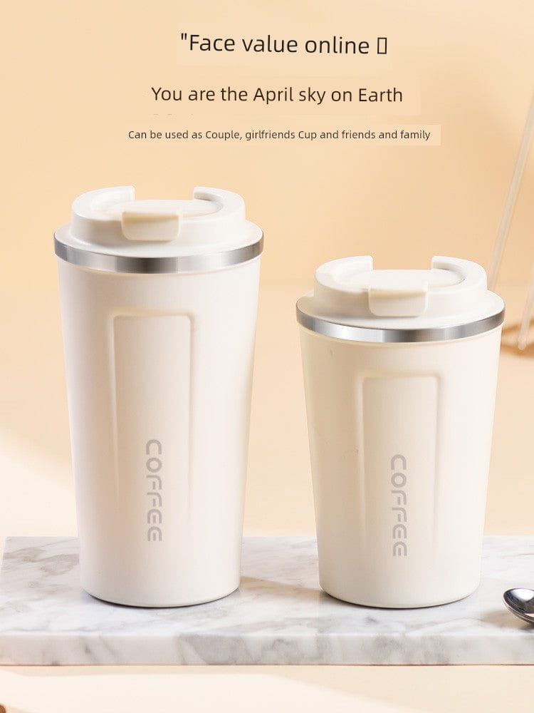 Luxury Stainless Steel Coffee Thermos Tumbler with Insulation for Coffee Lovers on the Go
