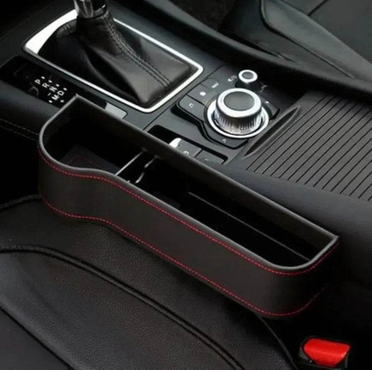 Leather Car Seat Gap Storage Box Multifunctional Organizer - Estalios
