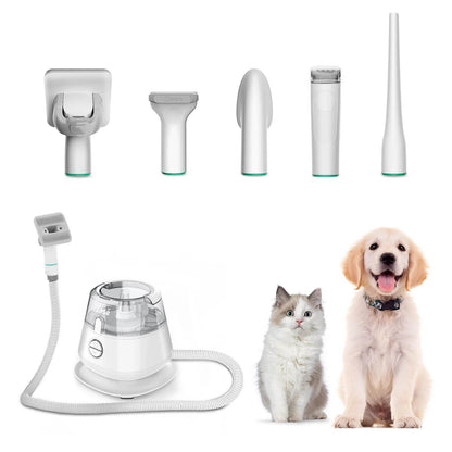 INSE P20 Pet Grooming Kit with Vacuum Suction 99% Hair - Estalios