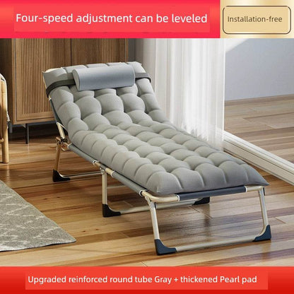 Lunch Break Folding Bed Portable Recliner for Office Use - Estalios