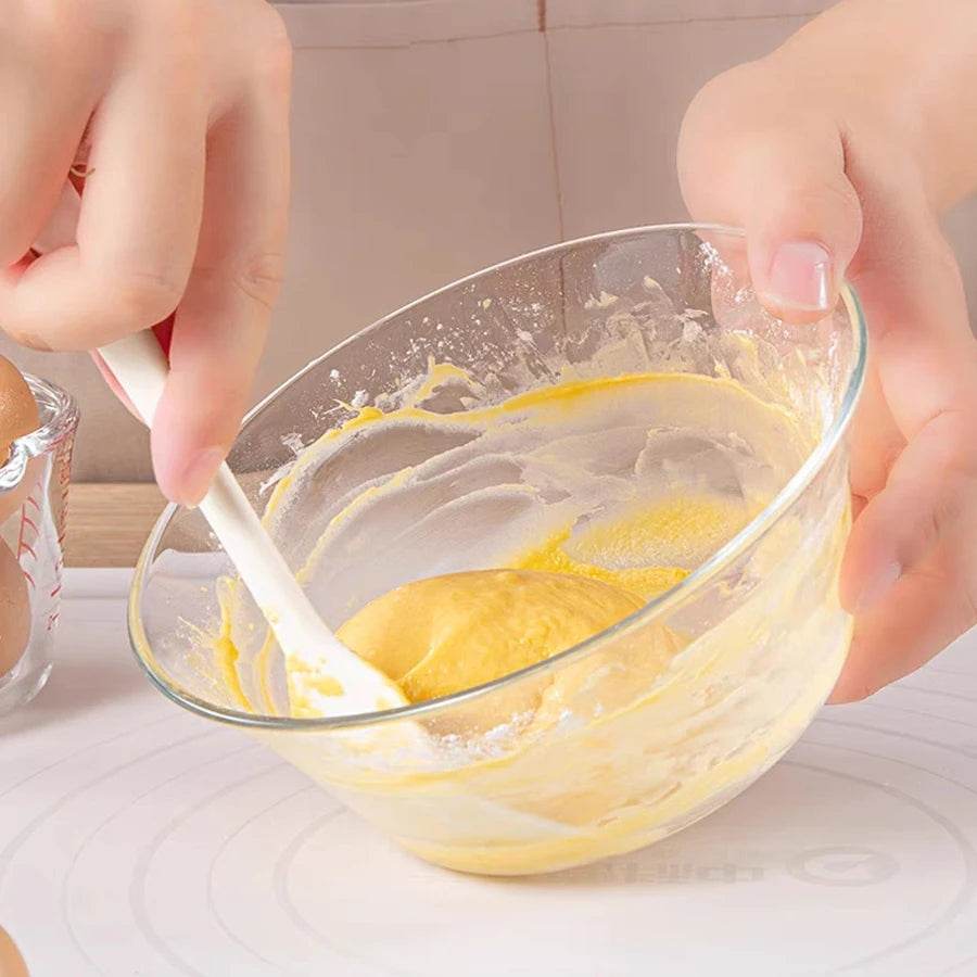 Silicone Baking Set with Spatula, Whisk, and Brush - Estalios