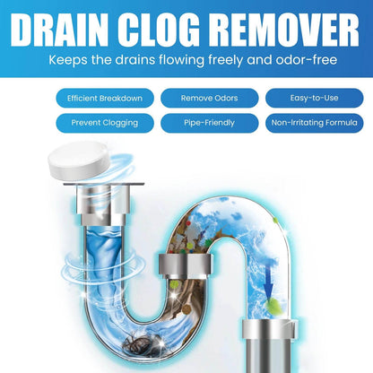 Dredging Agent Effervescent Tablets for Drain Cleaning - Estalios