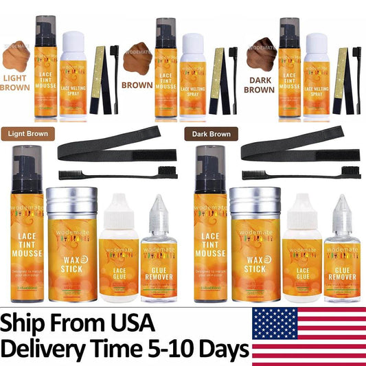 Lace Melting Spray and Tint Mousse Hair Styling Kit - Estalios