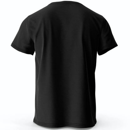 Cute Cat Doodle Print Cotton T-Shirt for All Seasons