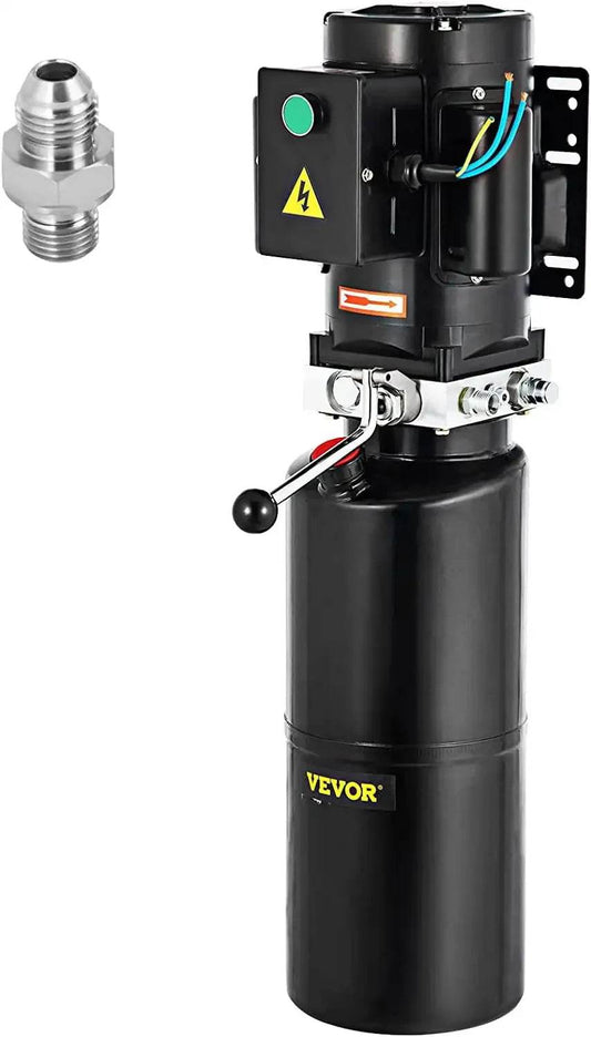 110V 2.64 Gallon Hydraulic Power Unit For Auto Lift Repair - Estalios