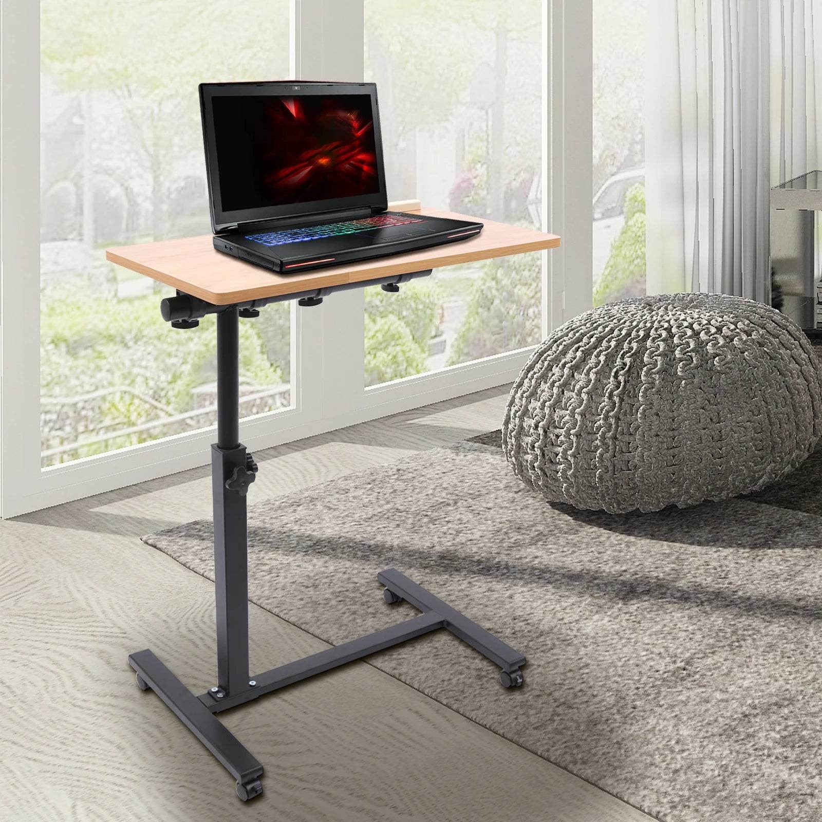 Adjustable Laptop Desk 360° Rotating Mobile Stand Tray - Estalios