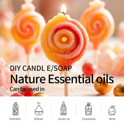 12 Models Gourmet Essential Oils for Diffusers and Gifts - Estalios
