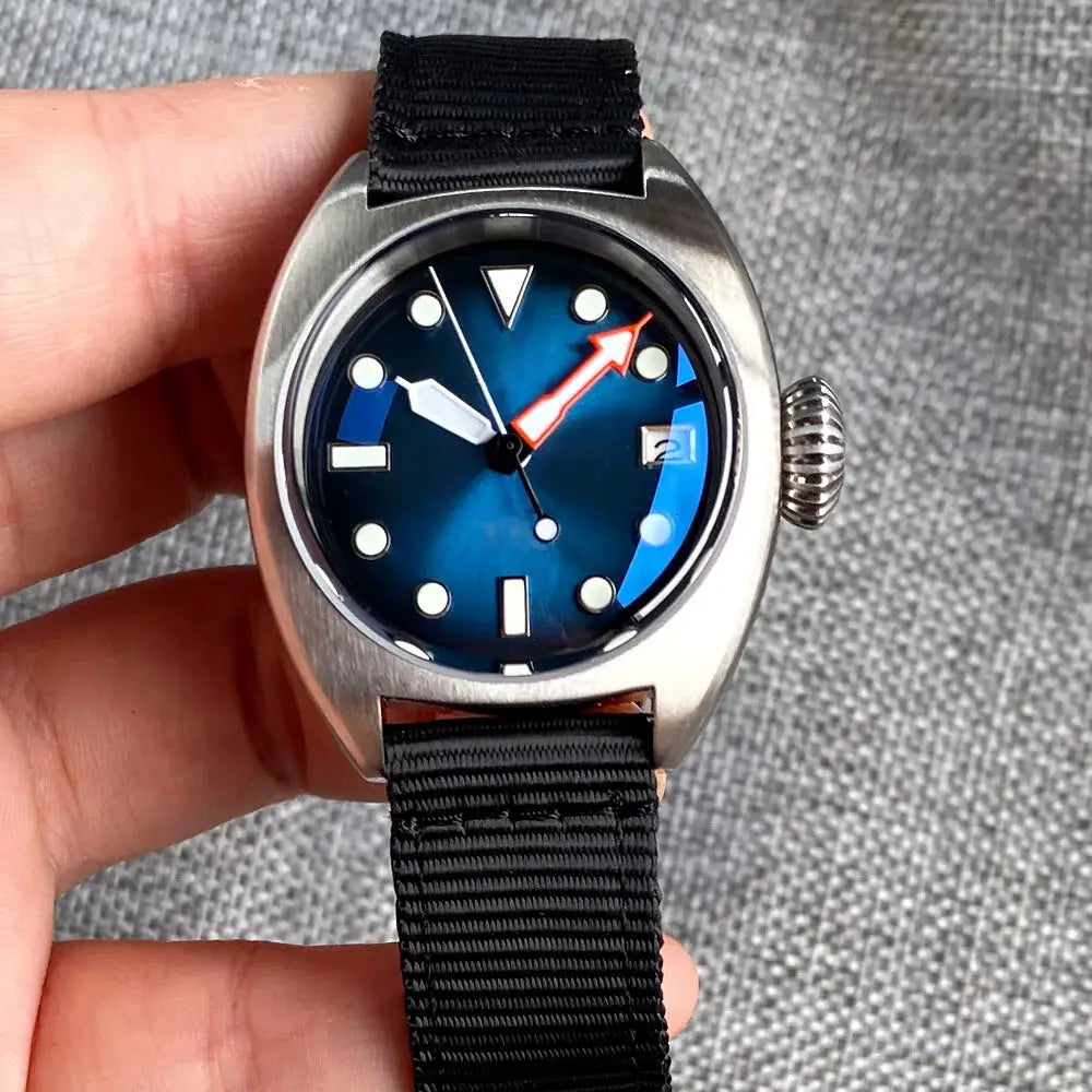 36mm Military Diver Watch - NH35 Automatic