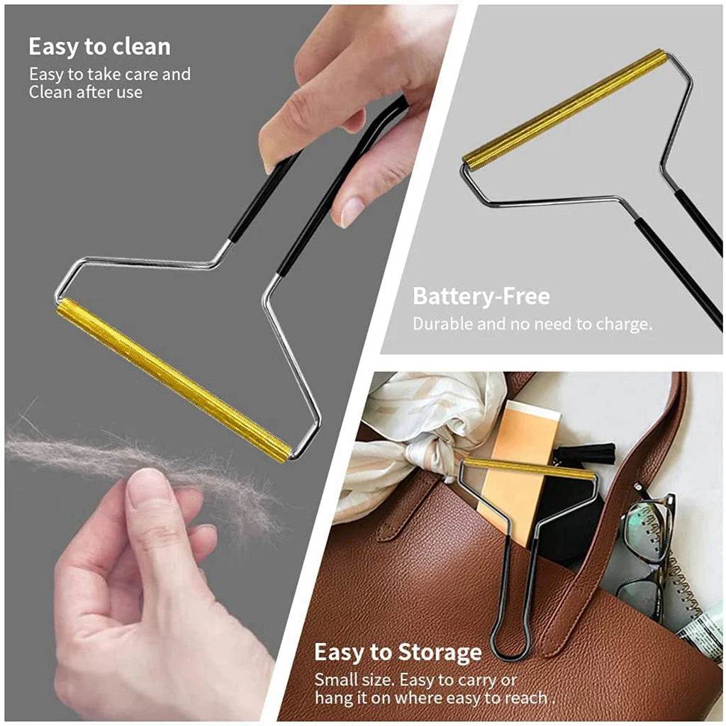 Portable Lint Remover for Clothes and Fabrics Cleaning Tool - Estalios