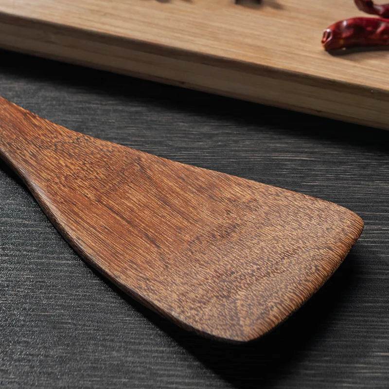 Kitchen Utensils Set Non-Stick Wooden Handle Cooking Tools - Estalios