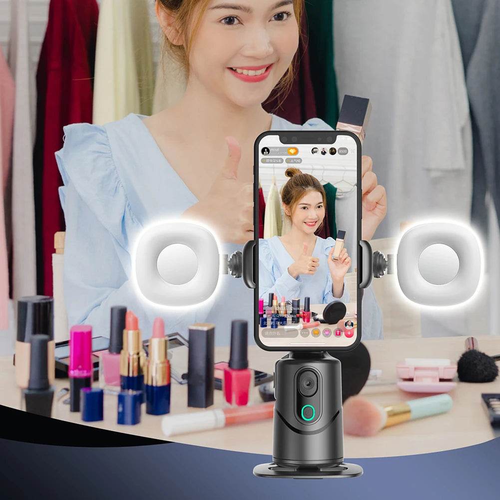 Auto Face Tracking Tripod for Tiktok Live Video Recording - Estalios
