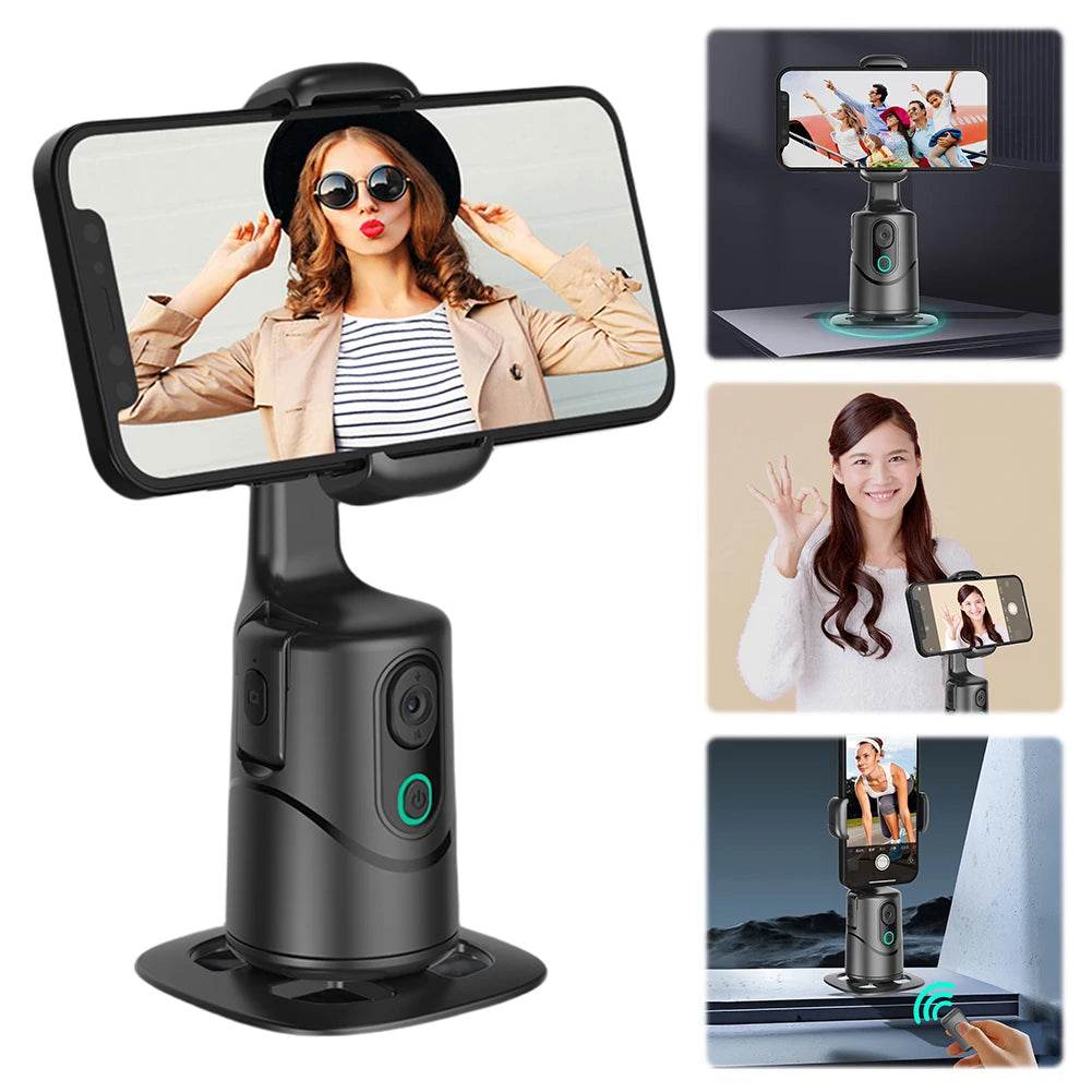 Auto Face Tracking Tripod for Tiktok Live Video Recording - Estalios