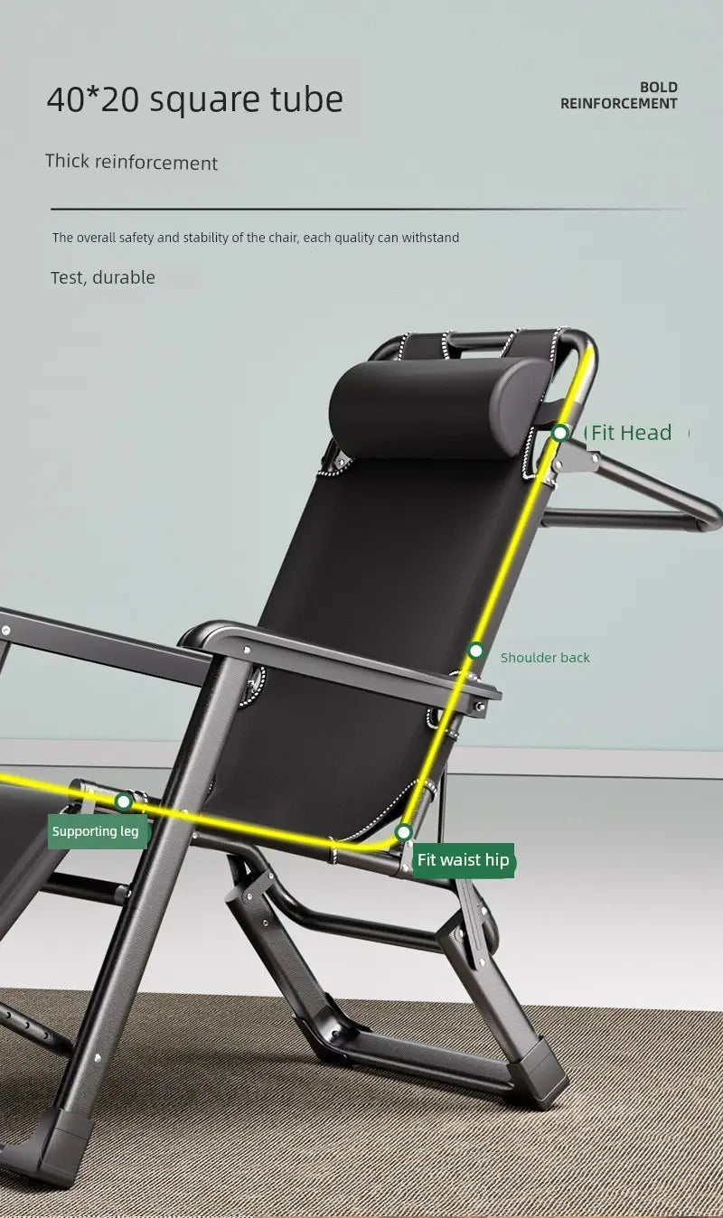 Cama plegable portátil para la siesta en casa, la oficina y el campamento