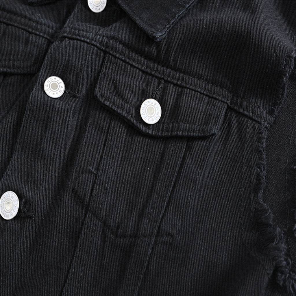 Men's New Fashion Sleeveless Denim Vest for Autumn Casual Wear - Estalios