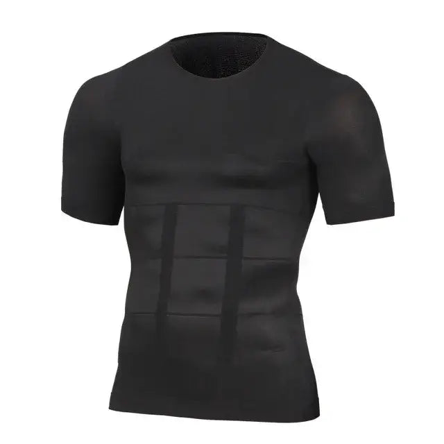 Camiseta sin mangas ajustada y elástica para hombre