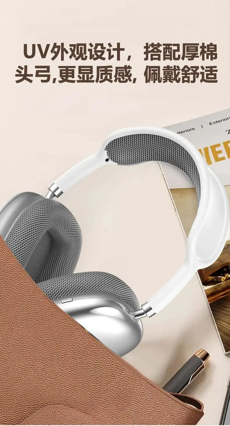 P9Promax Headset Wireless Bluetooth Stereo Headset Lead Cotton Type-C Charging Factory Direct