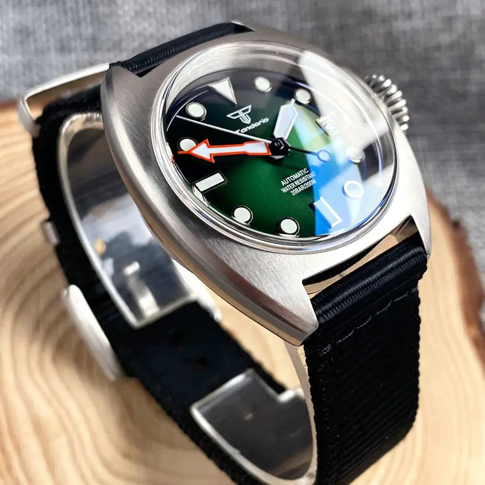 36mm Military Diver Watch - NH35 Automatic