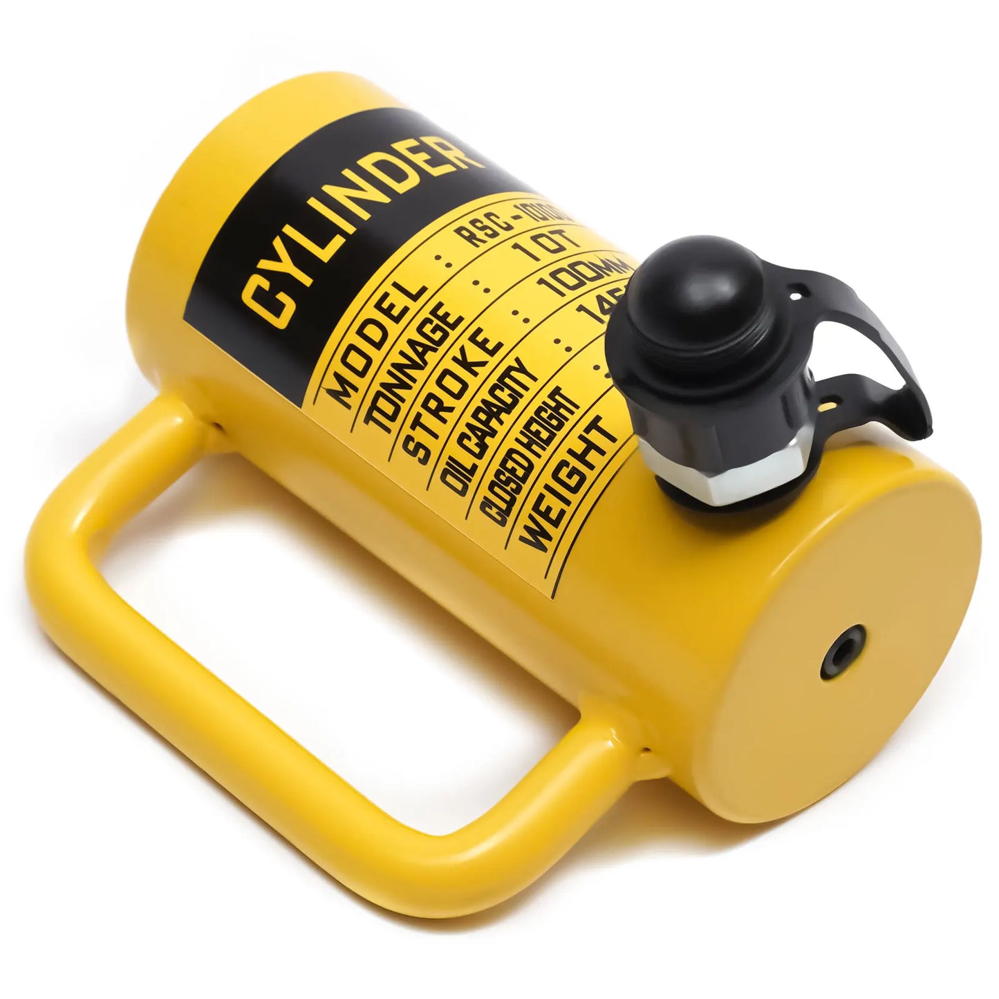 10T Portable Hydraulic Cylinder Short Jack for Auto Repair