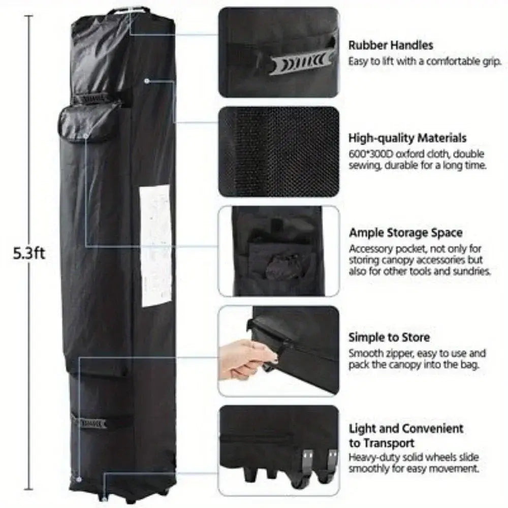 Heavy Duty Waterproof Canopy Tent with Easy Setup for Outdoor Events