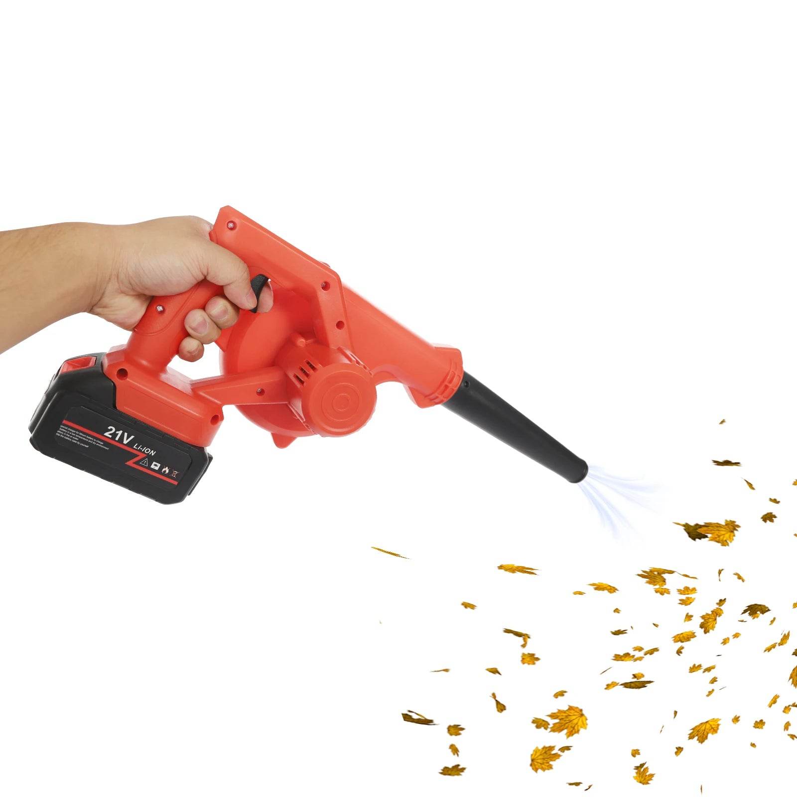 800W Electric Leaf Blower Battery Powered Adjustable Cleaning - Estalios