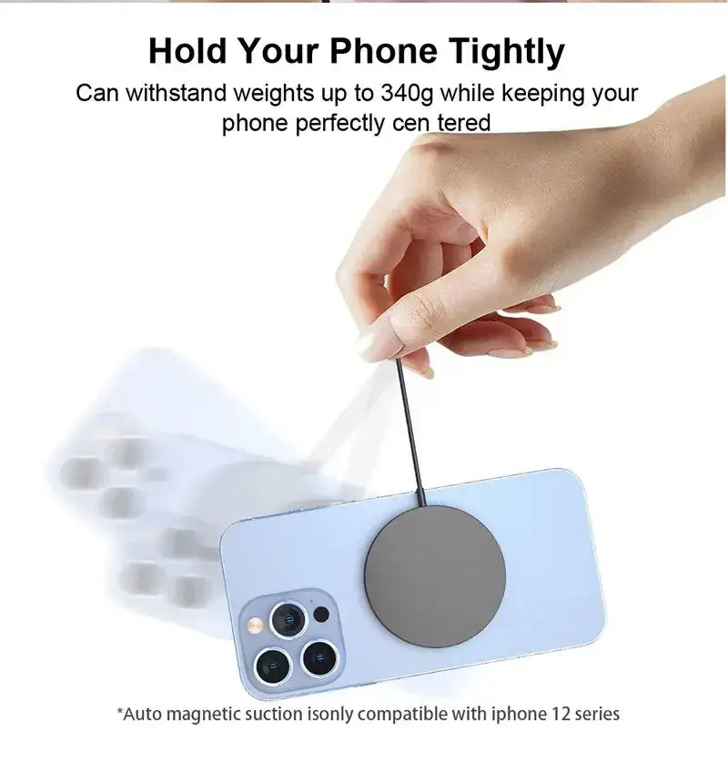Cargador inalámbrico magnético de 30 W para iPhone y AirPods