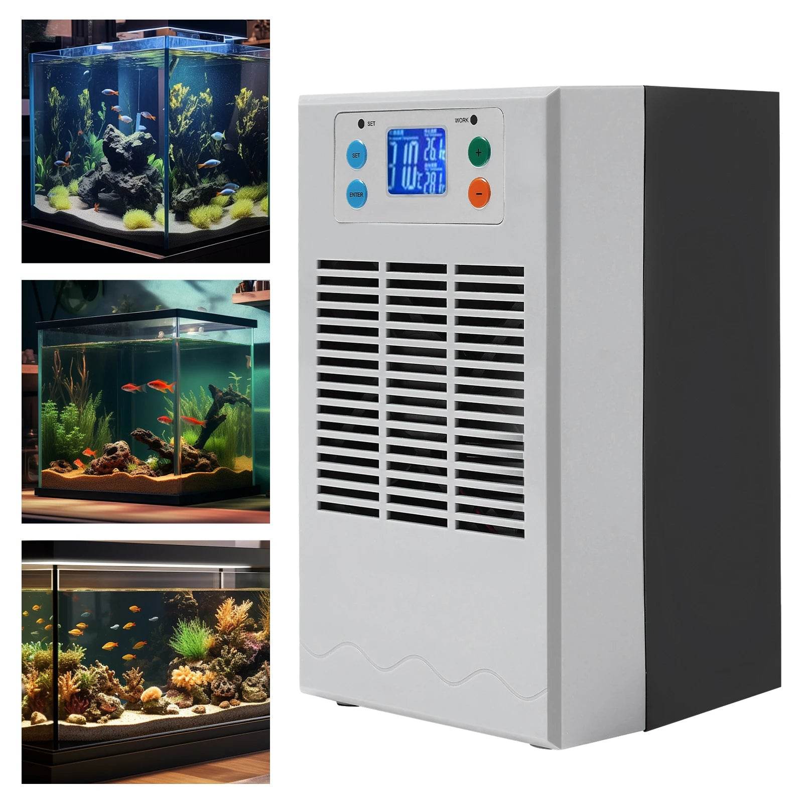 100W Aquarium Water Chiller for Constant Temperature Cooling - Estalios