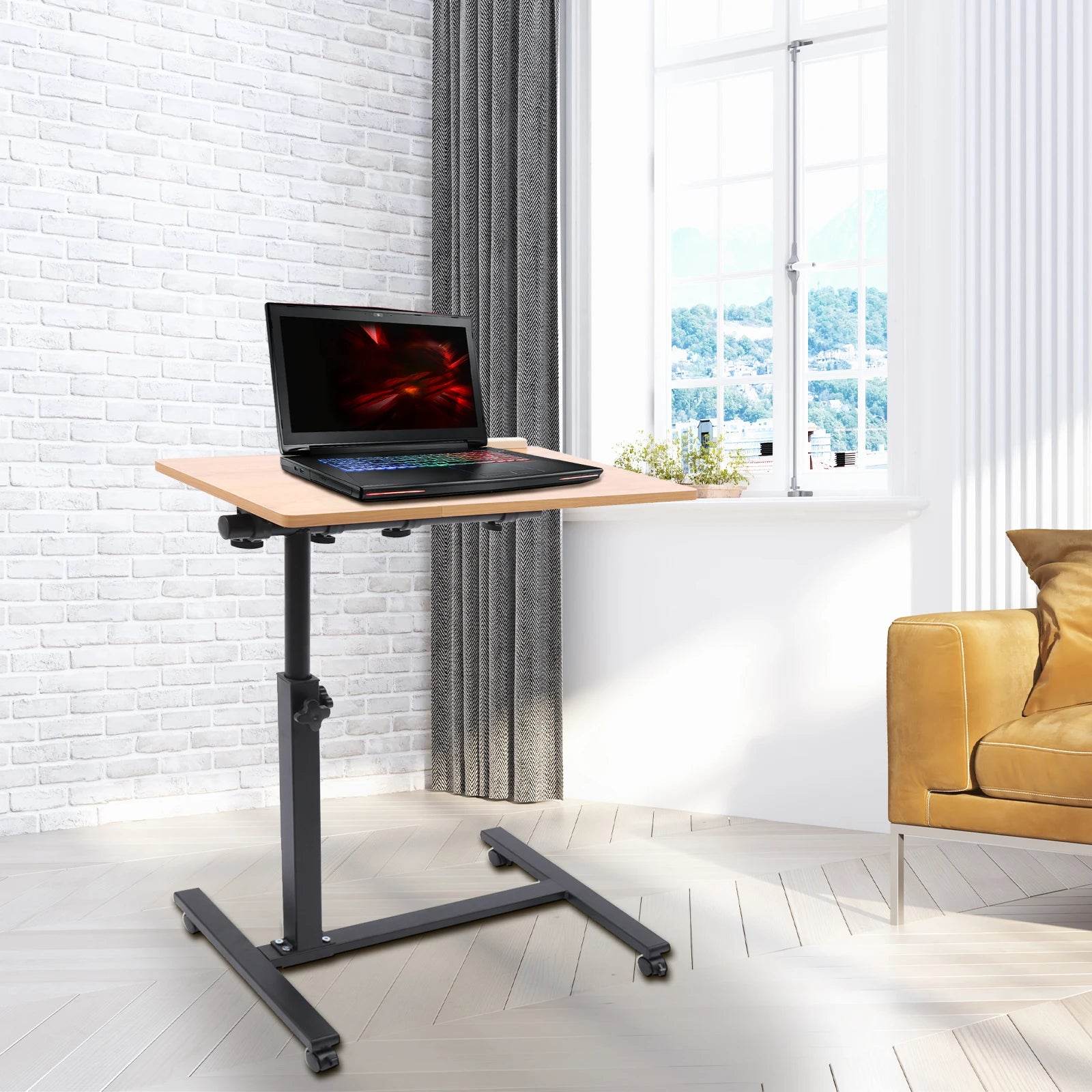 Adjustable Laptop Desk 360° Rotating Mobile Stand Tray - Estalios