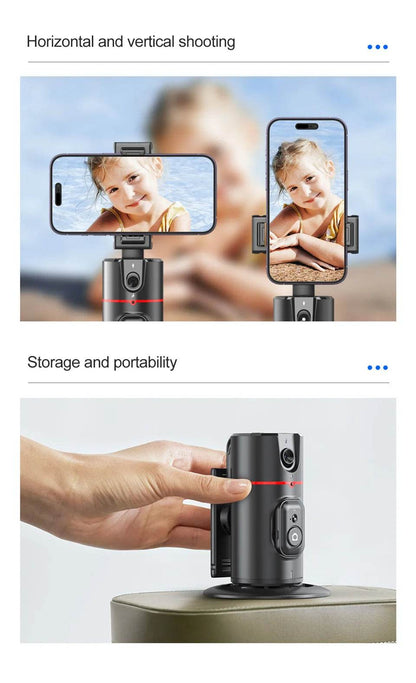 2025 New 360 Rotation Gimbal Stabilizer for Live Photography - Estalios