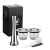 Sleek Reusable Coffee Capsule Set for Bold Eco Brewing - Estalios