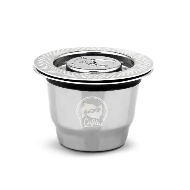Sleek Reusable Coffee Capsule Set for Bold Eco Brewing - Estalios