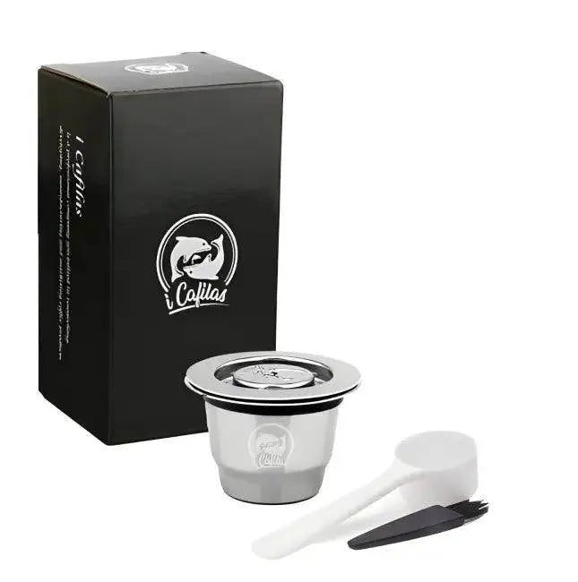 Sleek Reusable Coffee Capsule Set for Bold Eco Brewing - Estalios