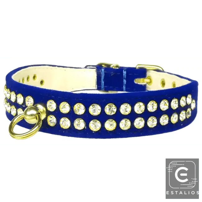 Sparkling Colorful Jeweled Dog Collars for Your Pet's Neck - Estalios