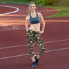 Unleash Your Inner Athlete with Camo Capri Leggings - Estalios