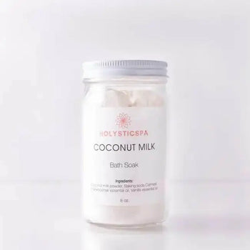Unwind with Coconut Milk Bath Powder for Tropical Relaxation - Estalios