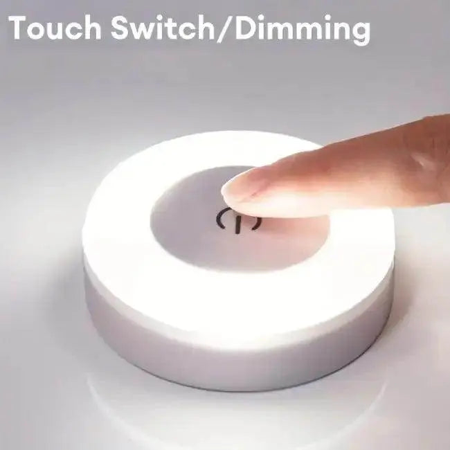 Versatile LED Touch Night Light with Rechargeable Battery - Estalios