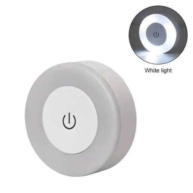Versatile LED Touch Night Light with Rechargeable Battery - Estalios