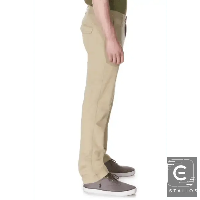 Vibrant Khaki Casual Pants for Effortless Everyday Style - Estalios