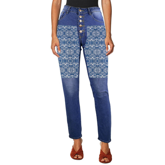 Women's Jeans (Front Printing) Made In USA Ships to USA Only - Estalios