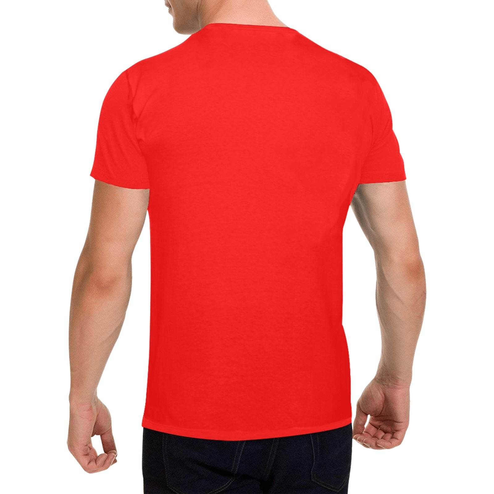 Men - Heavy Cotton T-Shirt - Front Print （Made in USA，Ships to USA Only） - Estalios