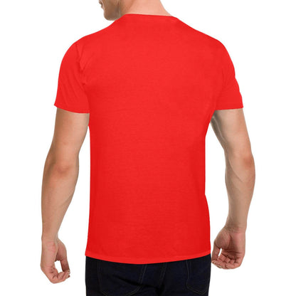 Men - Heavy Cotton T-Shirt - Front Print （Made in USA，Ships to USA Only） - Estalios