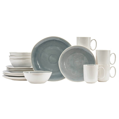 Serenity 16-Piece Dinnerware Set for Elegant Dining - Estalios