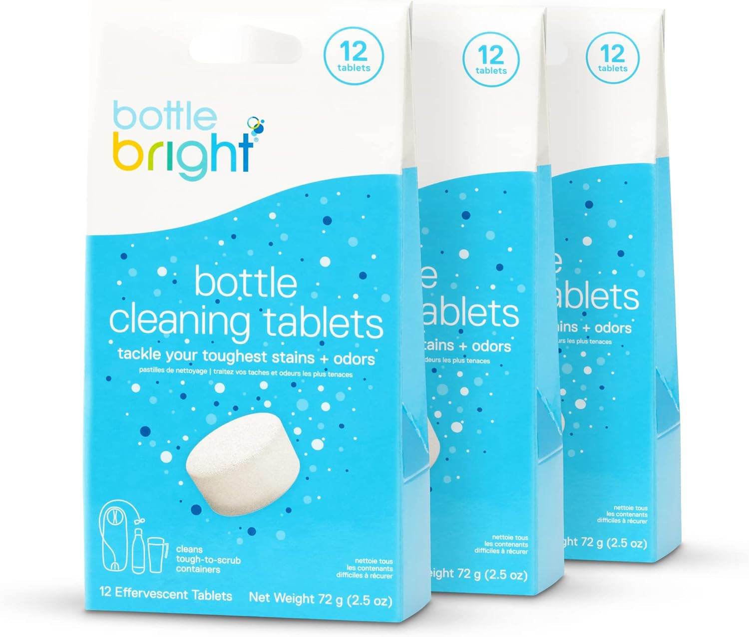 Clean Stainless Steel Tumblers - Easy Safe Cleaning Tablets - Estalios